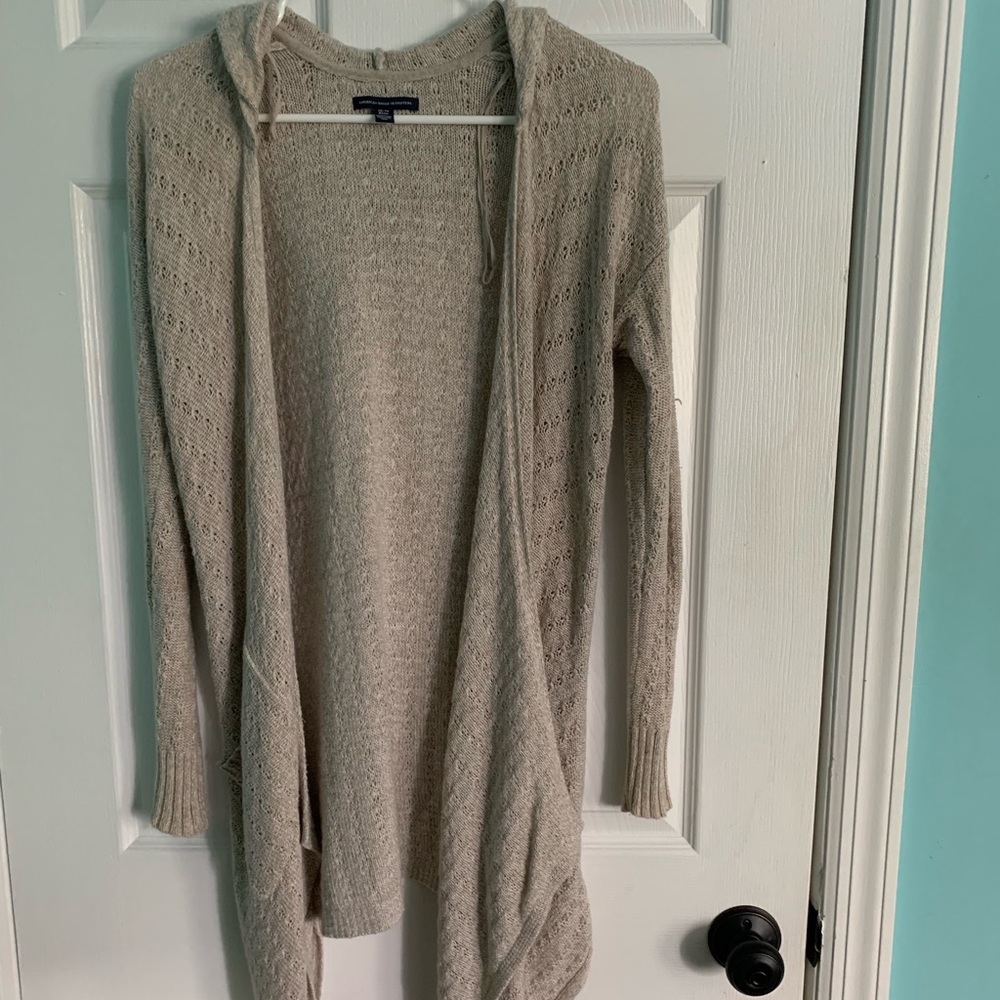 Hoodie cardigan